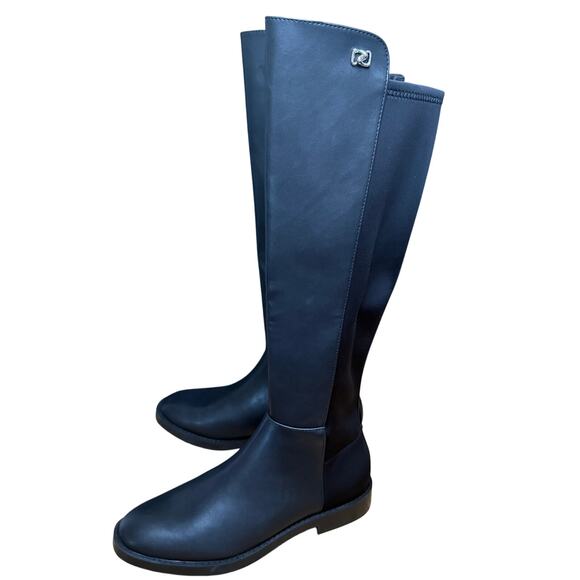 Aerosoles Black Trapani Knee High Riding Boots Womens 7 - Picture 1 of 13